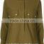 new arrival khaki patch pocket fancy casual shirt OEM service