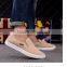 Fashion design latest new model slip-on canvas men shoes