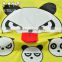 100% Cotton Single Jersey Cute Panda 2-10 Years Kids Hooded T-shirt Tops