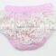 Cute pink childrens toddlers baby underwear girls infant diaper covers lace kids diaper cover