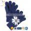 Buy Red Pure Cashmere Gloves