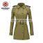 2016 Women's Fashion Spring Ventile Cotton Slim Parka Jackets Women Trench Coat for Wholesale Clothing