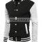 cheap Custom Men's Cotton Hoodie Baseball Varsity Jacket in different colors