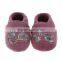 Embroidesy 100% cow leather moccasins for babies