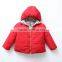 Black soft shell coat with hoodie winter jacket for toddler boy
