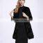 2017 quick sell Europe style long rabbit fur women short sleeve rabbit fur jacket