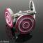fashion enamel blue apple cufflinks