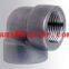 stainless ASTM A182 F304h threaded elbow