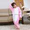 Best Quality Flannel Fleece Unicorn Pajamas for Children Onesie
