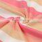 Qianxiu Striped Ladies Pink Modal Latest Nightgown