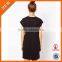 Low Price Pure Cotton Digital Printing Dress Women/Custom Pattern Printed Lady Dress & OEM Service