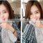YR446 Girl's Fashion Rex Rabbit Fur Scarf Women/Hot Sale Fur