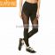 2017 New Design Gym Wear Nylon Mesh Panel Leggings Breathable Women Yoga Leggings
