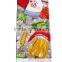3pcs kitchen set pepper design with cotton kitchen towel, pot holder and oven mitt
