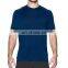 100% cotton short sleeve curved hem t shirt