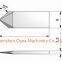 SUMMA 50°Double Edge Cutout Blade(500-0802)