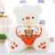 High quality plush care bears toys with customized heart design