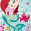 2016 New Design DIY Mosaic Sticker Craft for Kids-mermaid2