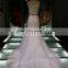 berta bridal long sleeve lace appliqued sequins diamond trumpet Guangzhou wedding dress
