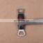 plastic metal beer bottle opener with two sides using