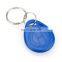 TK4100 125KHz Blue Door Control RFID Proximity ID Cards Key Fobs 500pcs