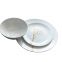12pcs Hammered Round shape Melamine dinnerware set