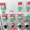 Vertical glass washing and drying machine