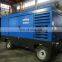 Moving convenient for sale in sri lanka mobile diesel 100hp air compressor with CE certificate