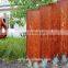 Decoration Outdoor Corten steel Garden Screen
