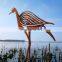 Custom Made Corten Steel Cute Birds Model Manufacturing