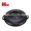 Thai aluminum marble coated cookware mookata pot plates grill pan