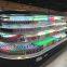 Supermarket Freezer Luxury Beverage Display Showcase