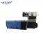 5/2 way double acting cylinder direction pneumatic control solenoid valve