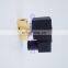 GOGO 2 way Brass water solenoid valve 0 pressure start G1/8" 220V AC 24V DC 0-40/20/15/10bar normal close PU with plug type NBR