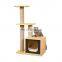 Manufacture Sale Customized Cat Tree House Scratch Post