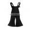 Girl Stripes Bell-Bottom Wholesale Infant Romper Private Label Baby Overalls