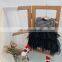 ins Korean children's clothing  small and medium-sized children's girls' skirts, Nepalese plaid vest skirt, small fragrant lace