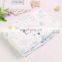 Wholesale price hot selling  cotton and bamboo fiber fabric reactive printing cartoon animal 2 layer baby summer swaddle blanket