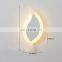 Wholesale Indoor decoration Leaf shape LED Modern wall lamp for living room