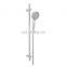 Diameter 19mm Slimsy Polished Stainless Steel Slide Bath Shower Bar Set with 3 ways shower