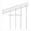 T101 Wall Track Rail for art hanging system