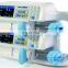 Hot-selling double channel syringe pump medical use LCD display for infusion