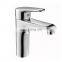 Deck mounted single lever wash basin mixer