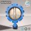 China Manufacture Din Standard Worm Gear Lug Type Butterfly Valve With Pin