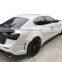 Full set CSS design wide body kit for maserati ghibli in cf+frp