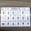 415PCS 18kinds car retainer clips plastic fasteners kit with clips removal tool
