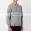 Men's 100% Cashmere Sweater 12gg Knitted Long Sleeve V Neck Pullover Knitwear