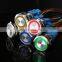 22mm Waterproof Metal Push Button Switch Momentary Latching LED Light Lamp Illumination 3-48V 100V 220V Car Auto Engine PC Start