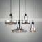 Modern Smoke Gray Glass Pendant Light E27 Restaurant Decorative Lamps