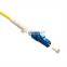 LC UPC Single mode 0.9mm FTTH Fiber Optic Pigtail PVC LSZH Fiber Patchcord
